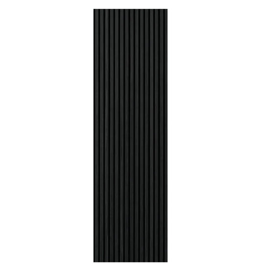 Zwart Oak – Akoestisch Paneel 260x60 cm
