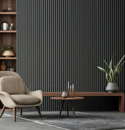 Antraciet – Akoestisch Paneel 260x60 cm