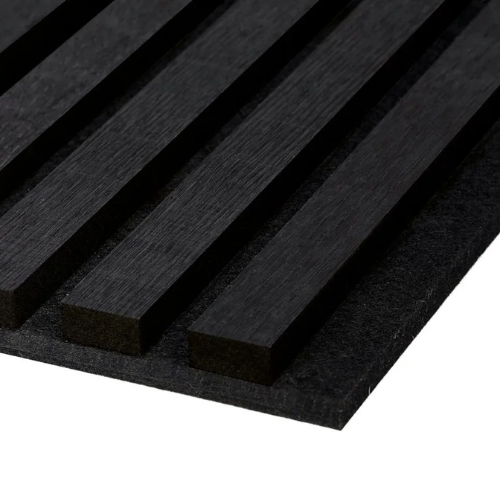 Zwart Oak – Akoestisch Paneel 260x60 cm, productfoto 4