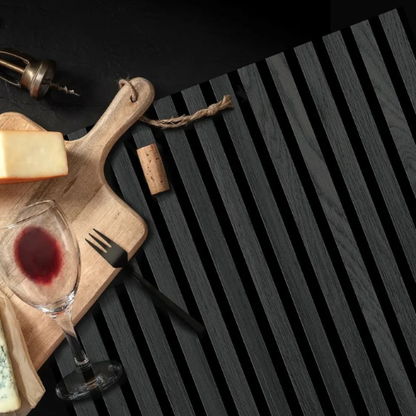 Zwart Oak – Akoestisch Paneel 260x60 cm, productfoto 7