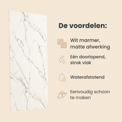 Polar Marble – SPC Wandpaneel 122x280 cm (3mm), productfoto 6