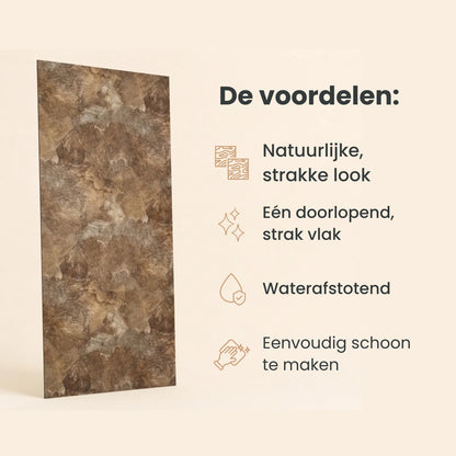Rustic Terra – SPC Wandpaneel 122x280 cm (3mm), productfoto 5