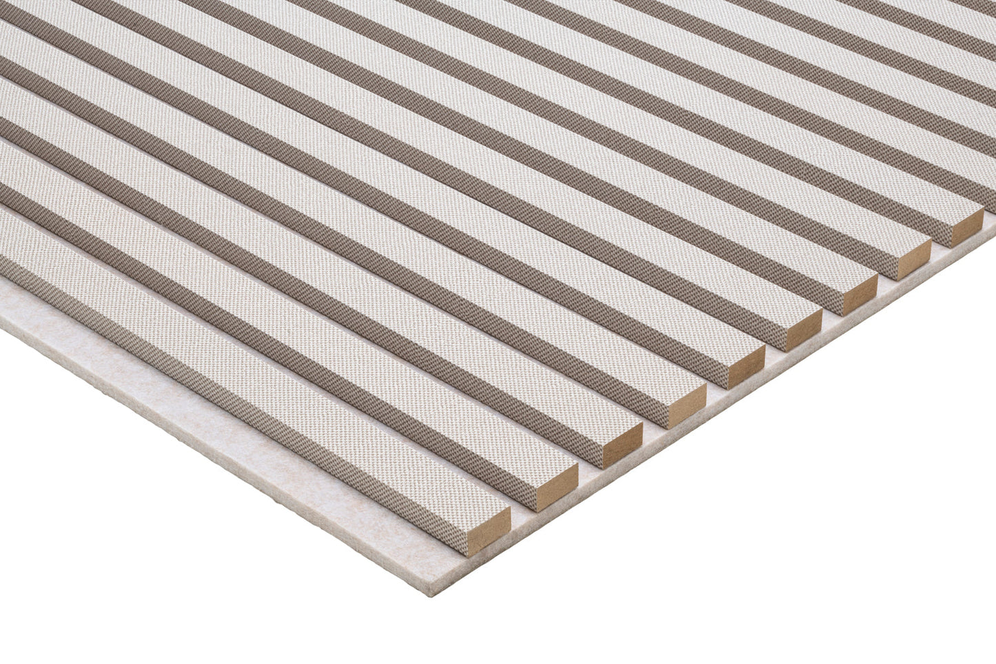 Gold Brushed – Japandi Akoestisch Wandpaneel 275x60 cm