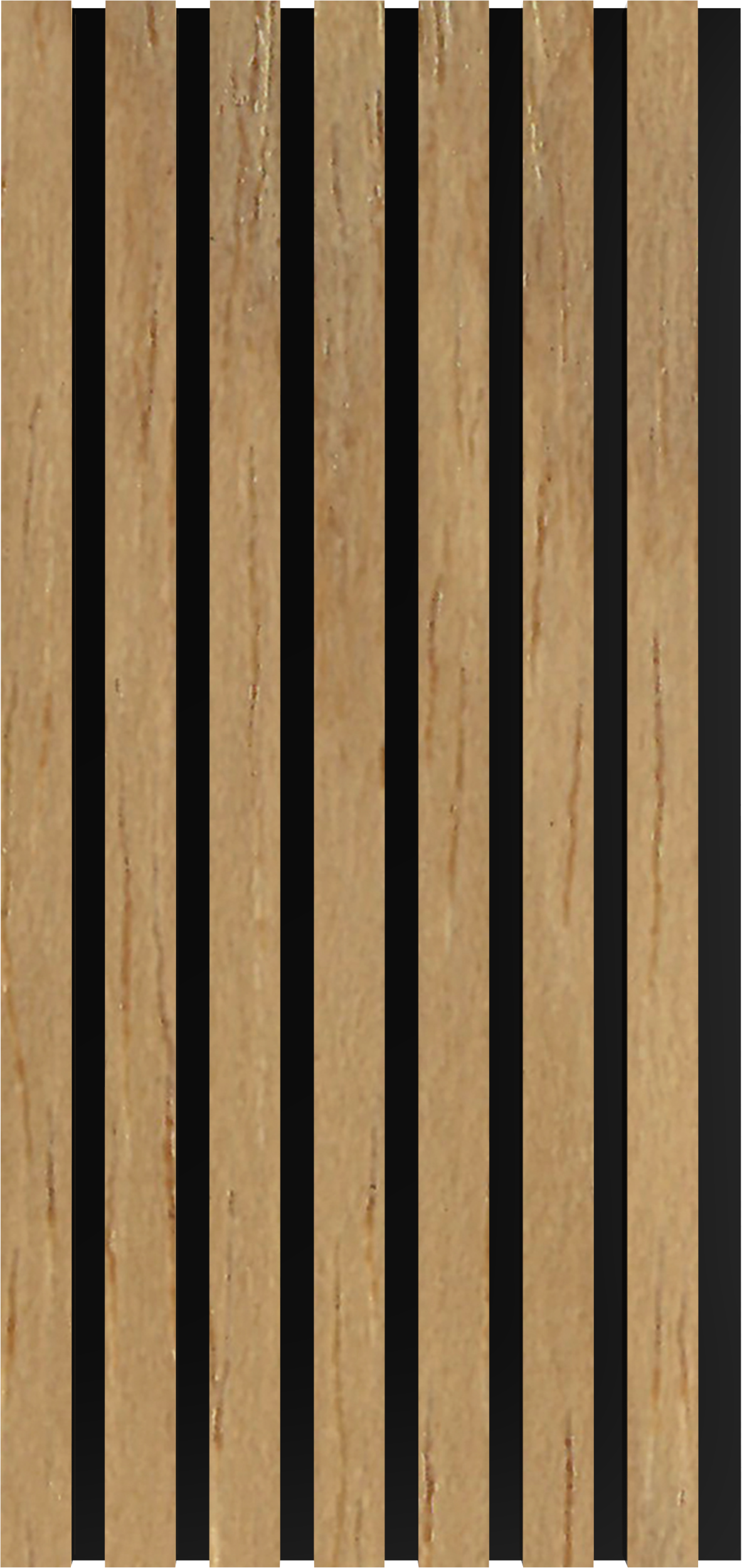 Akoestisch Paneel Premium Light Oak 3-Zijdig Hout Fineer, productfoto 2