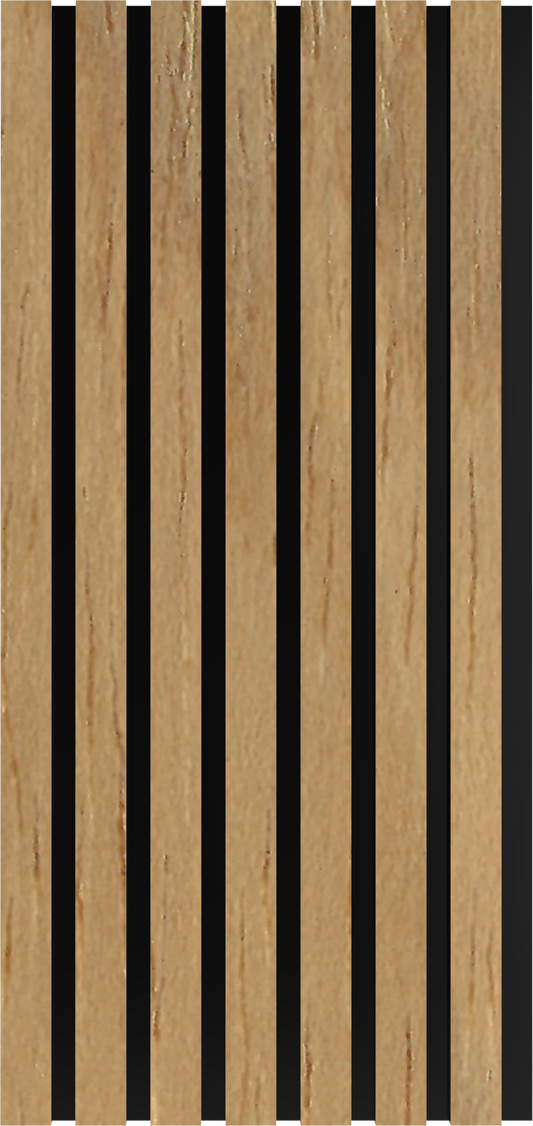 Akoestisch Paneel Premium Light Oak 3-Zijdig Hout Fineer, productfoto 2