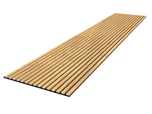 Akoestisch Paneel Premium Light Oak 3-Zijdig Hout Fineer