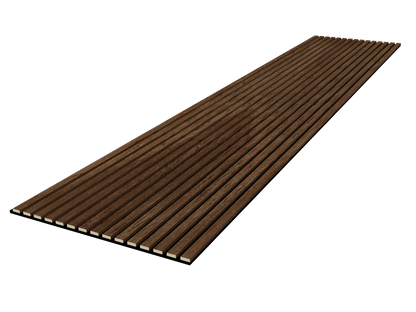 Akoestisch Paneel Premium Warm Walnut 3-Zijdig Hout Fineer