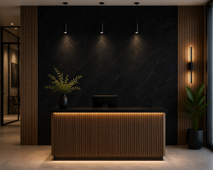 Night Marble – SPC Wandpaneel 122x280 cm (3mm), productfoto 3