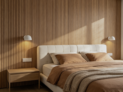 WPC Houtcomposiet Paneel – Warm Walnut 2800x122 mm, productfoto 4
