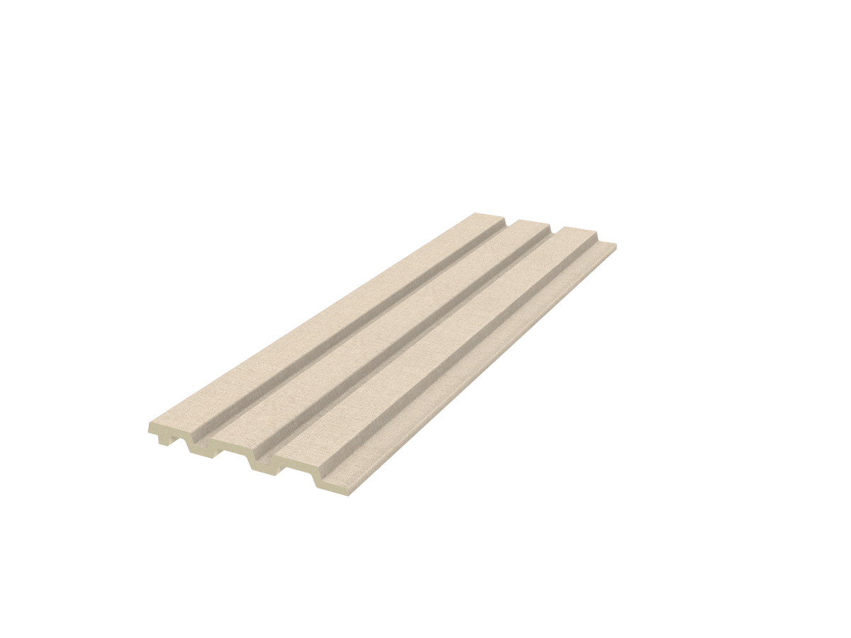 WPC Houtcomposiet Paneel – Japandi Linnen 2800x120 mm, productfoto 2