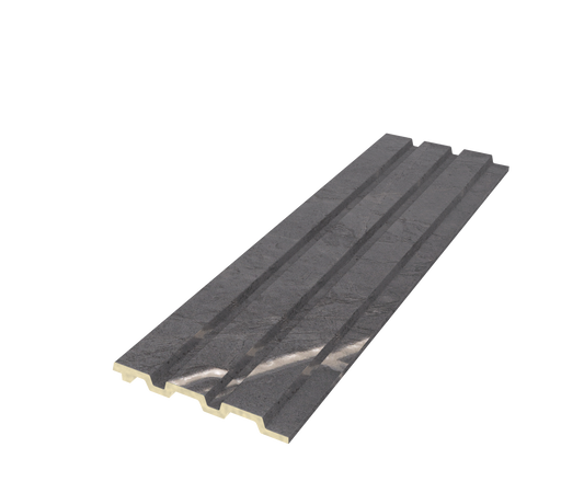 WPC Houtcomposiet Paneel – Antraciet Marmer 2800x120 mm, productfoto 2
