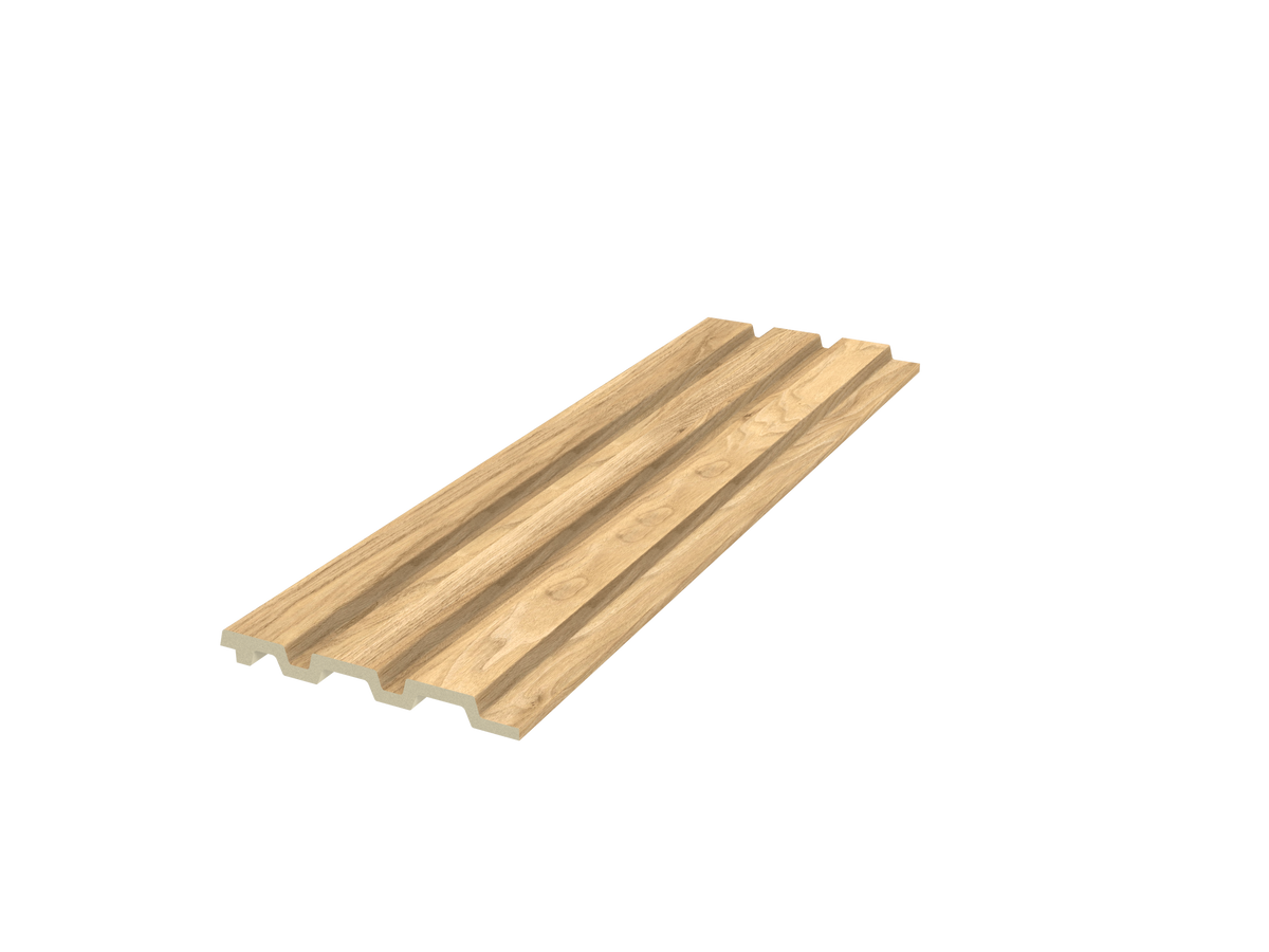 WPC Houtcomposiet Paneel – Licht Eiken 2800x120 mm, productfoto 2